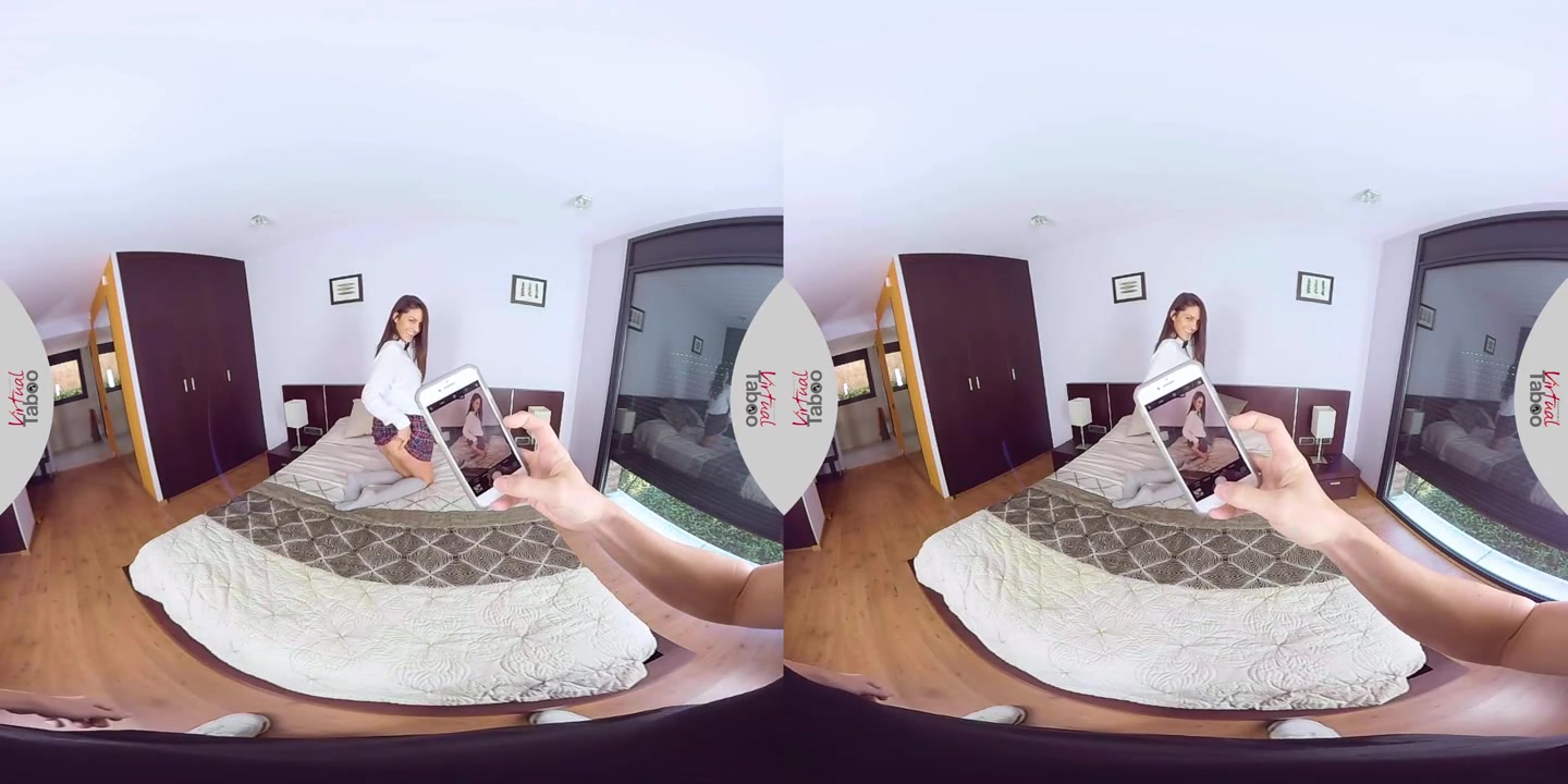 Slutty sister cheating her boyfriend while on phone with him