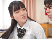 [HUNTB-526] 「私をイカせたら勉強してあげる！私より先にイッたら絶対勉強しない！」小悪魔女子○生vs絶倫家庭教師！ボクを弄ぶ女子生徒とのセックスバトル勃発 - 5of5