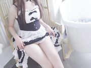 可爱女仆妹妹，被主人干到高潮内射中出