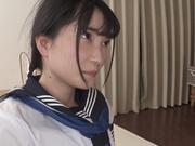 [SUJI-231] 昔いたずらした少●が少し大人になって訪ねて来た…パイパン●学生中出し映像 - 4of5
