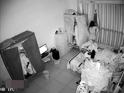居家攝像頭黑客破解拍攝到的白領小夫妻臥室裏啪啪打炮 看樣子如飢似渴好久沒有操了 720P原版高清