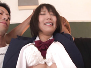 [MIGD-618] 女子校生 人体固定中出し輪● 湊莉久【破解】 - 1of5