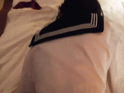 最火門事件！cos界極品女神runa醬Coser微博爆料和土豪5000RMB壹夜啪啪視頻不慎流出 膚白奶大顏值超高 逼毛濃密性感野性十足 原版高清
