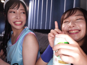 [STCV-557] 【流出映像】大学バスケサークル女子4人組が《バスケ街コン》で出会った男たちと大乱交 - 2of5