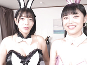 [VOV-146] 最強ビッチ大集合！数珠つなぎ乱交SEXパーティーvol.81「お姉さんよりエッチな友達紹介してもらえますか」九井スナオ 川口乃々華 - 1of5