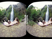 Endza & Sierra Lesbian Camping & Cumming