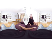 Busty stepsis suck and fuck lucky stepbro in VR porn