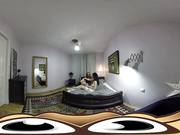 Virtual Porn 360 Sexy lesbian photo session with a happy ending