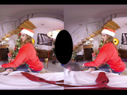 Xmas porn Amirah Adara in a cozy sexy vid