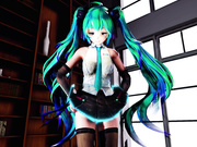 [MMD]初音ミク[ラブチーノ][demitasse]