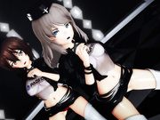 [MMD]黒森峰戦車道チーム KILLER B girls&panzer[meme1212]