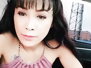 自驾游豪放东北姐勾引曾经的炮友儿子车震对着小鲜肉姐露出了浪性一面