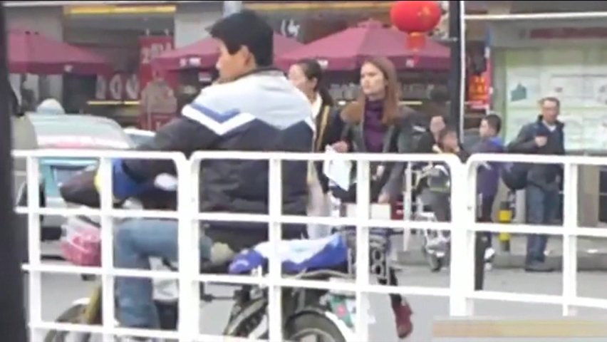 东莞嫖妓系列之街头溜狗的外省少妇