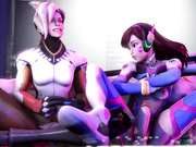 Game Night - Mercy Fucks D.Va