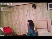 偷拍大冷天充充赶来在旅店打一炮的就走的情侣