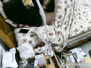 家用网络摄像头被黑TP两口子过夫妻生活女的喜欢吃J8舔了好一阵子老公才用硬屌爆干她淫叫不止