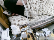 家用网络摄像头被黑TP两口子过夫妻生活女的喜欢吃J8舔了好一阵子老公才用硬屌爆干她淫叫不止