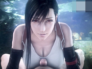 大神精心制作《最终幻想7》女神『蒂法』精品3D同人啪啪长篇完整版 超高还原 全程步兵