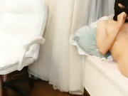漂亮美乳高颜值美女『FH溪水』与勇猛炮友激情啪啪 黑丝兔耳多姿势无套猛插 骑乘顶操内射流精 裹舔清理干净