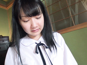 [APKH-051] 被妄想性爱附身的文艺部制服美少女 あまね弥生 - 1of5