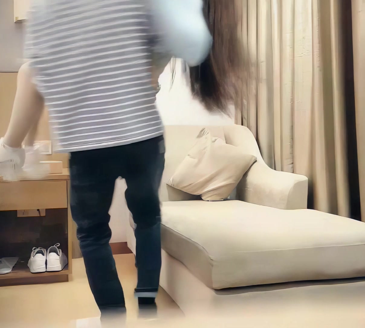 【AI高清2K修复】七天探花极品蓝衣少妇啪啪，掰穴特写口交后入抽插猛操