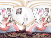 Anal and pussy fisting with Onix Babe and Proxy Paige in VR porn