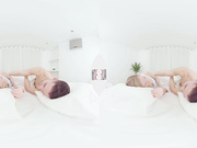 Babe fucks husband in front of his sleeping wife