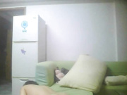 家庭摄像头破解监控TP知识分子四眼佬和美乳媳妇貌似在清理菊花准备毒龙