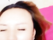 高颜值美少妇户外 在车上给炮友口交 内射