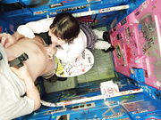 [CAWD-433] ごっくん解禁！M男くんのザーメンをぜ～んぶ吸い取っちゃうズブ濡れ痴女責め公然猥褻デート 市川りく - 2of5