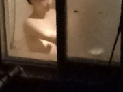 安江加油站老板娘洗澡