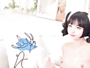 爆机少女▌喵小吉▌小清新《蜜桃乌龙》粉色少女蜜鲍愈加饱满